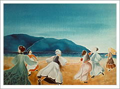 Les danseuses au bord de la mer